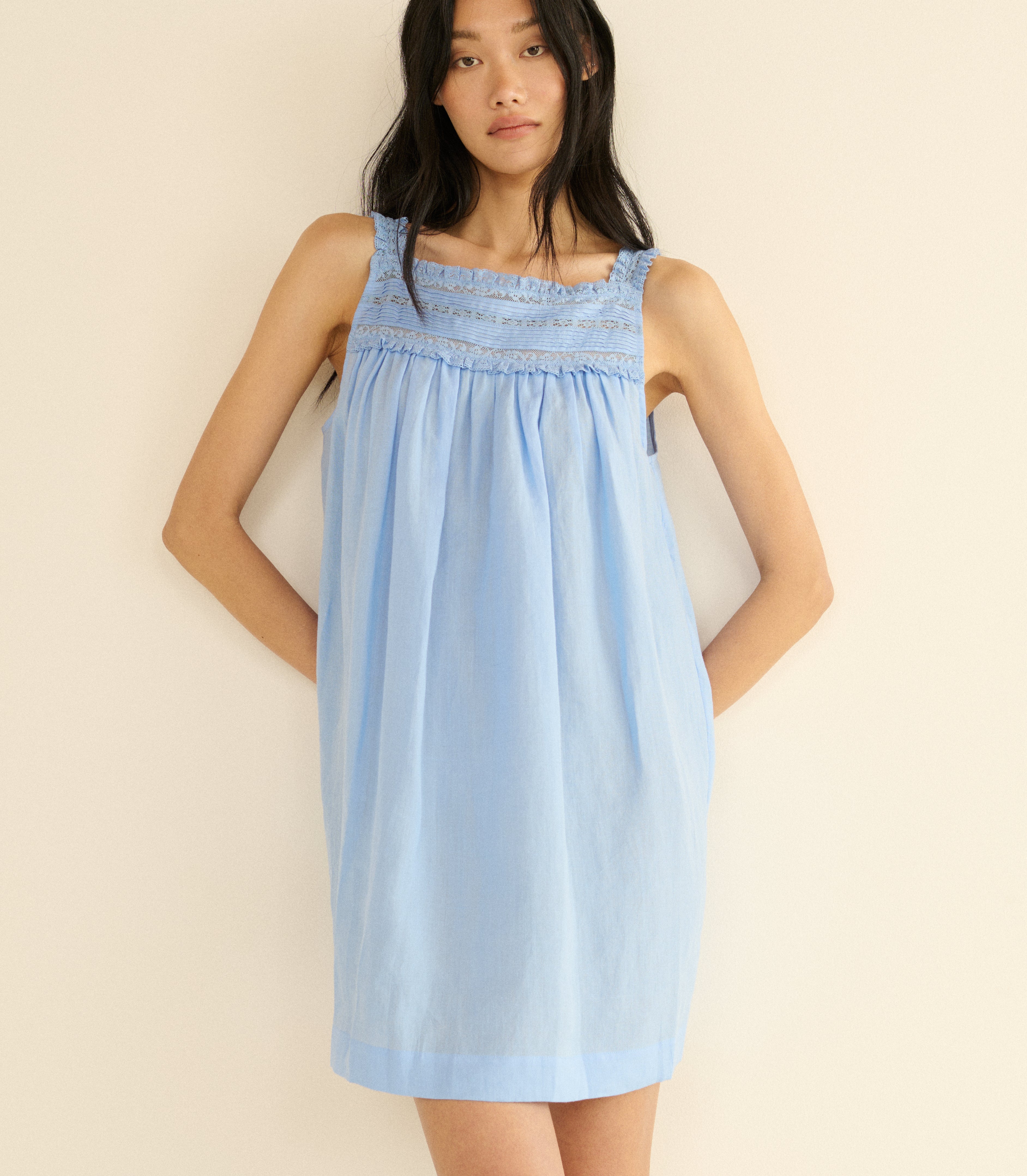BEA DRESS -- BLUEJAY