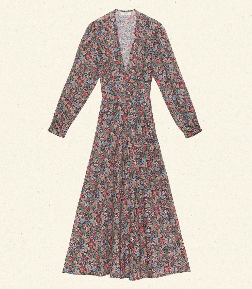 CHARLESTON DRESS -- WILDBERRY THICKET
