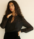 LIORA TOP -- BLACK