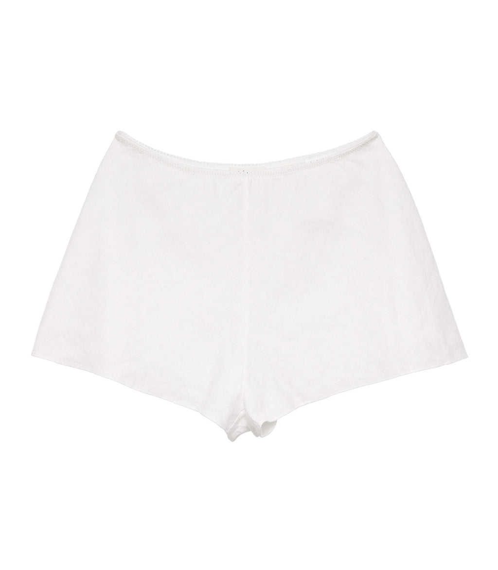 LOREN LINEN SHORT -- SALT