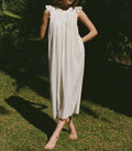 LOVISA NIGHTGOWN -- SALT