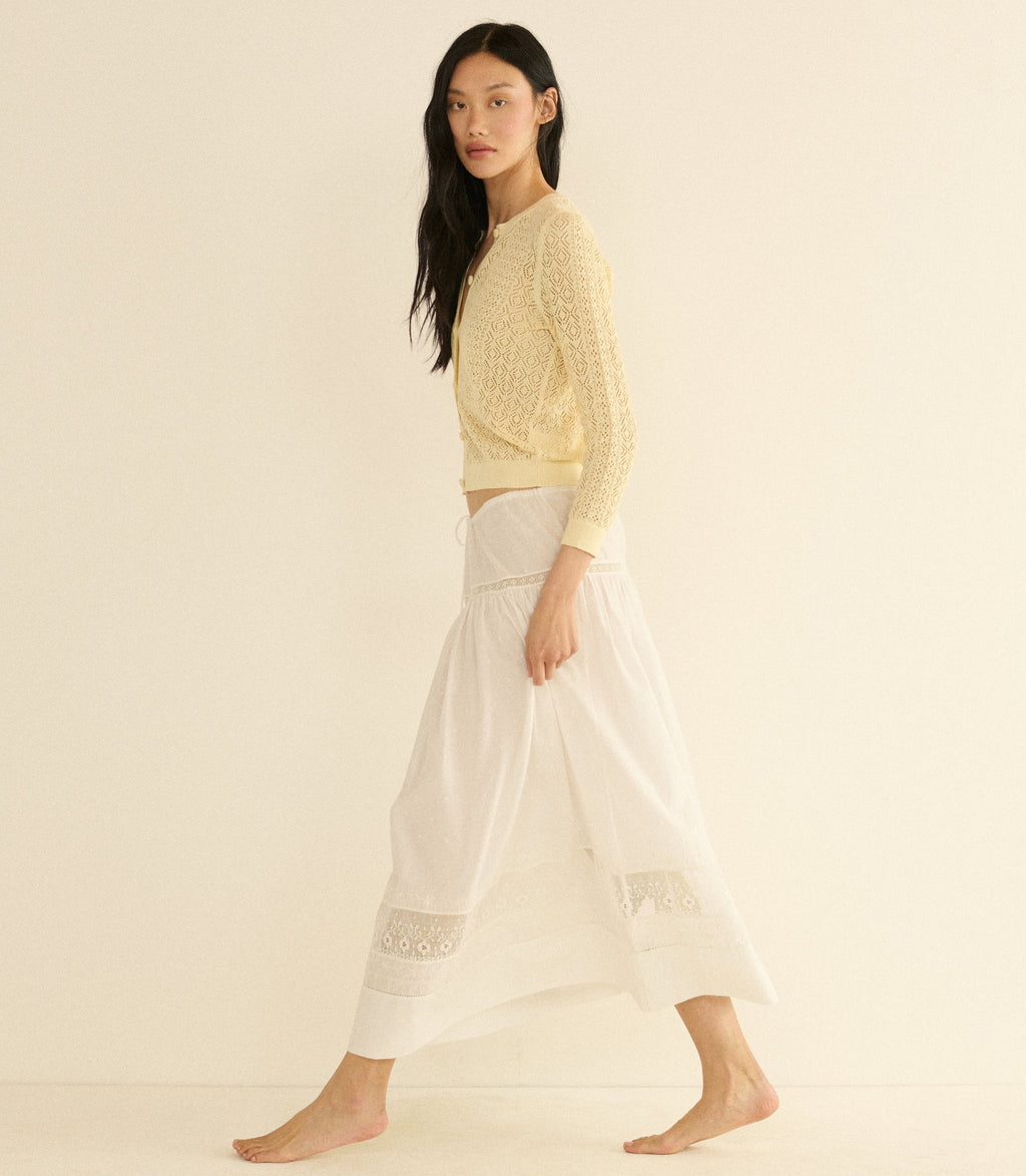 MARISE SKIRT -- SALT