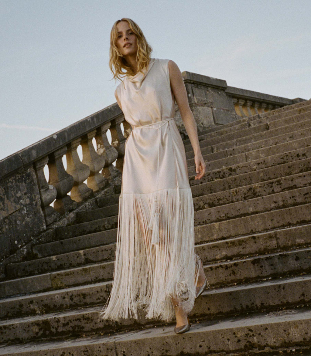 NELLCOTE ANNIVERSARY DRESS -- CANDLELIGHT