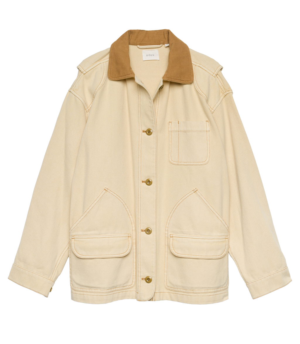 PASCUAL JACKET -- STRAW