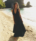 ROSETTA DRESS -- BLACK